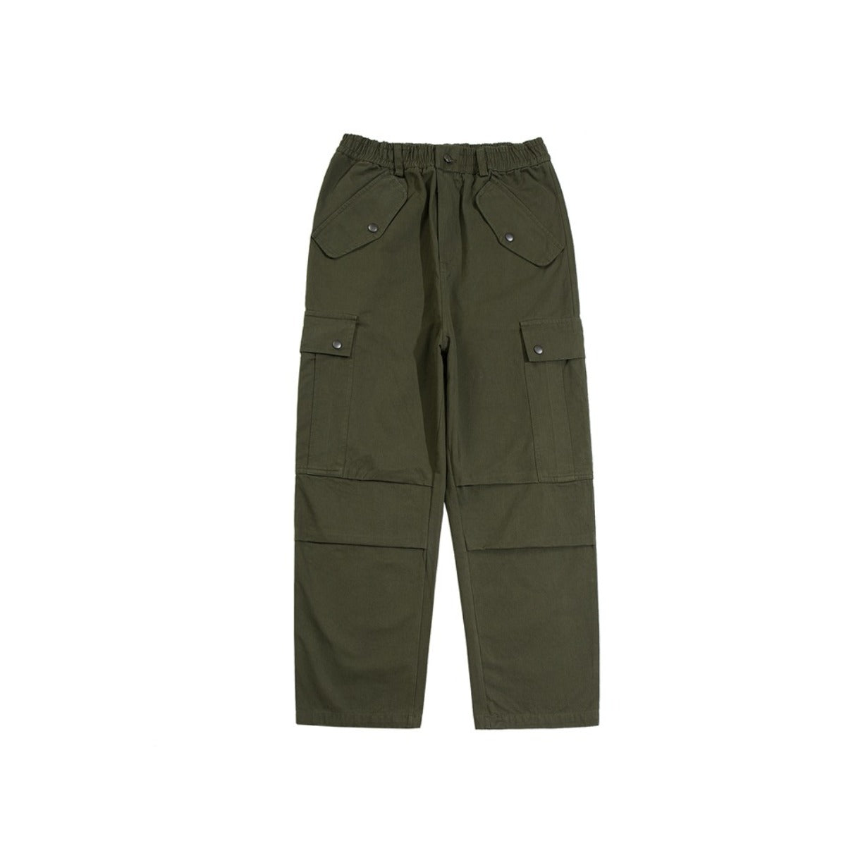 Unisex Sweatpants Autumn Retro Multi-Pocket