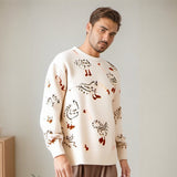 Men Sweater Long Sleeve Sweater Men Autumn and Winter